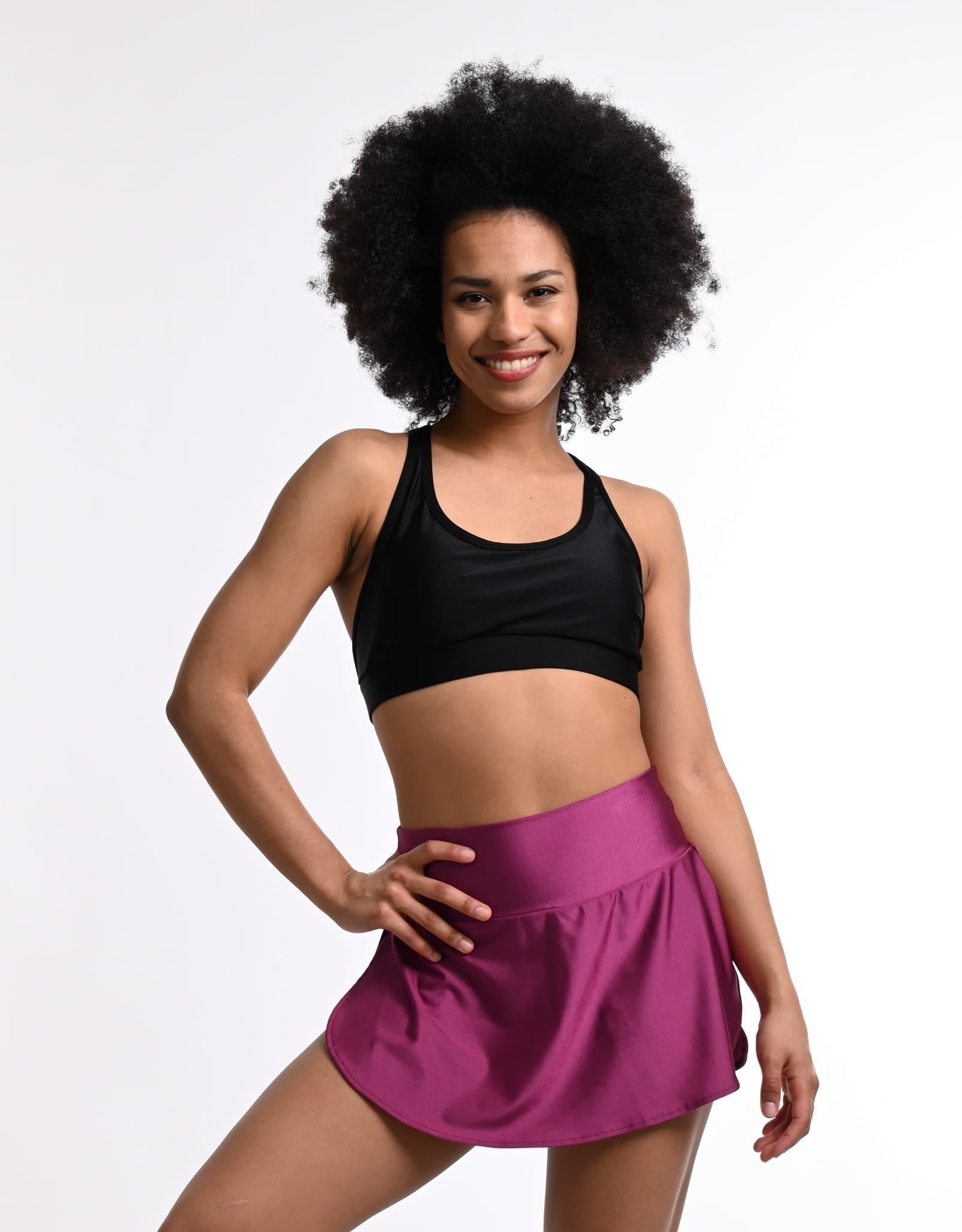 Samba Skirt PLUM