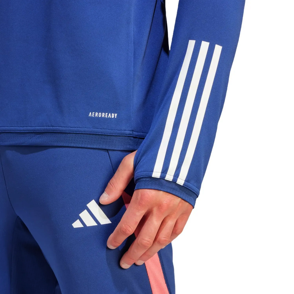 Olympique Lyon training technical soccer sweat top 2023/24 - Adidas