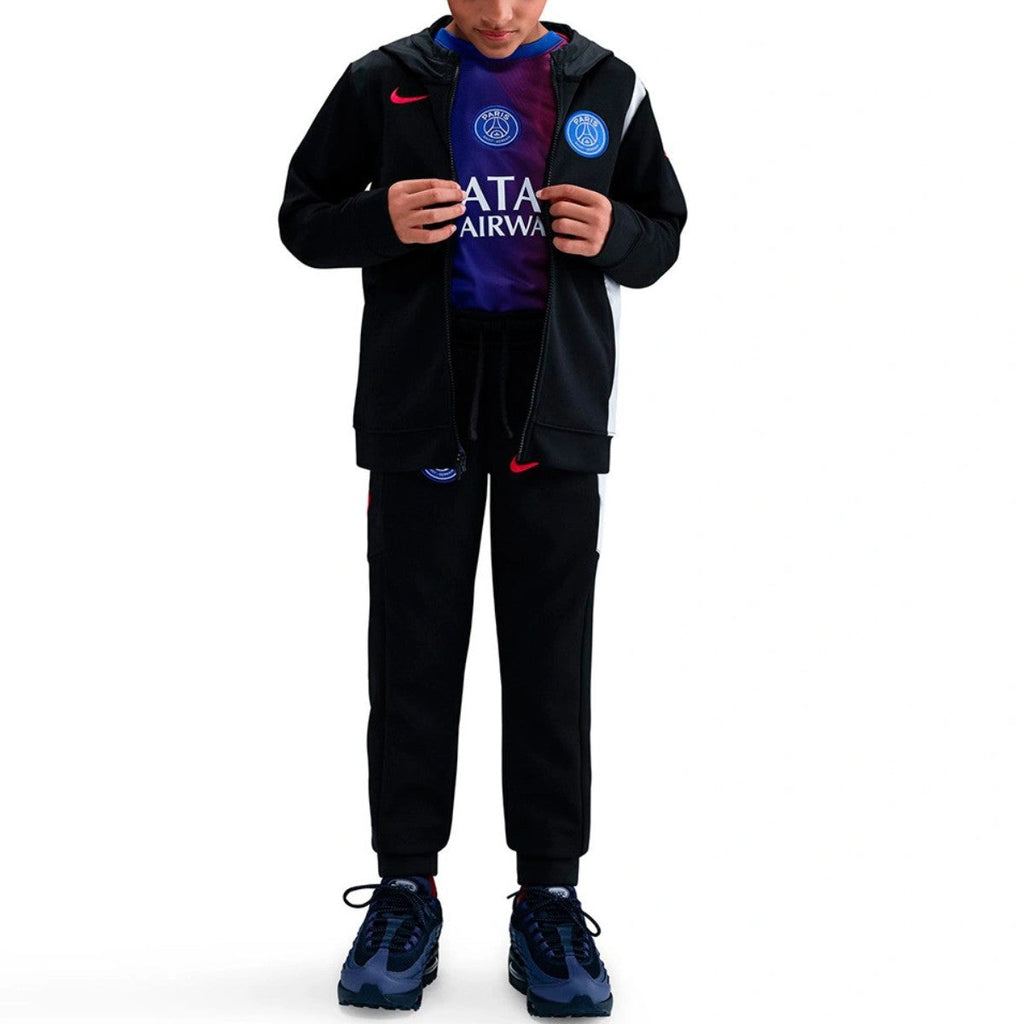 Kids - PSG UCL black casual presentation tracksuit 2025/26 - Nike